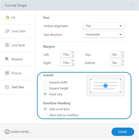 distribute text boxes articulate storyline|text autofit in storyline 360.